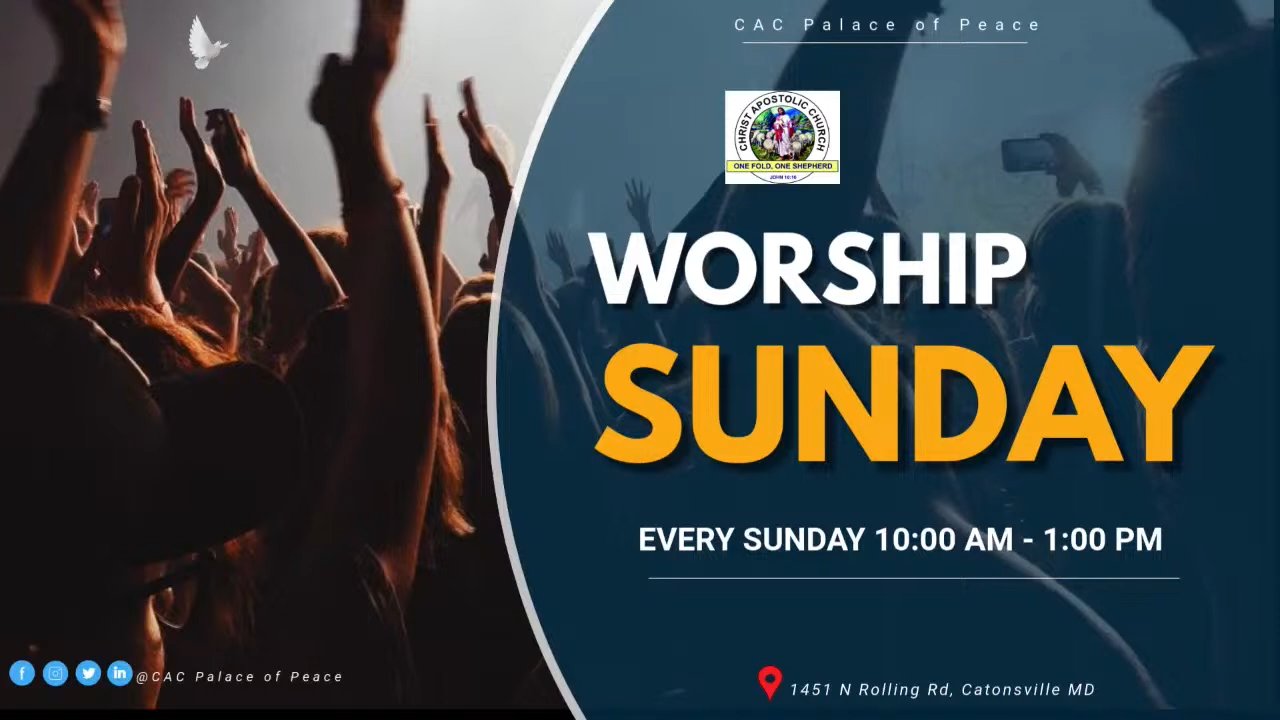 Sunday Worship Service
